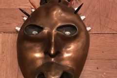 Bronze Inlaid Mask