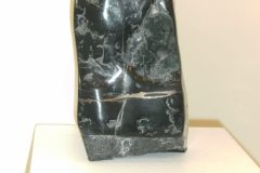 Natural Jade, with Bronze Inlay
