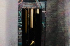 Hand-painted Grandfather clock