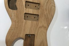 Custom Bass designed by G&L Guitars, signed by George Fullerton (Last Known Signature) hand crafted by artist James Vaughn