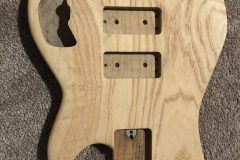 Custom Bass designed by G&L Guitars, signed by George Fullerton (Last Known Signature) hand crafted by artist James Vaughn