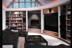 Entertainment Center in Aspen House